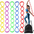 Full Body Resistance Exercise Bands Set with 7 Rings & Carry Bag