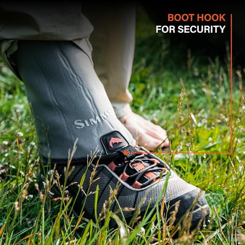 Simms Guide Guard Socks Large - Durable Outdoor Fishing Socks
