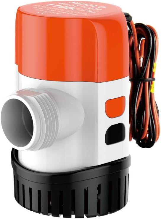 SEAFLO 12V 800 GPH Automatic Water Sensing Bilge Pump - Reliable Marine Drainage Solution