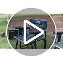Go-Flow Compact Rocking Camping Chair with Armrests & Drink Holder - Wild Green