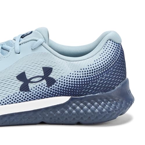 Under Armour Men's Charged Rogue 4 Running Shoes - Harbor Blue/Midnight Navy, Size 8