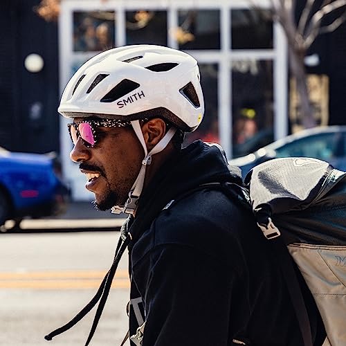 Smith Signal Cycling Helmet - White / Medium, MIPS Safety, Ventilated Protection