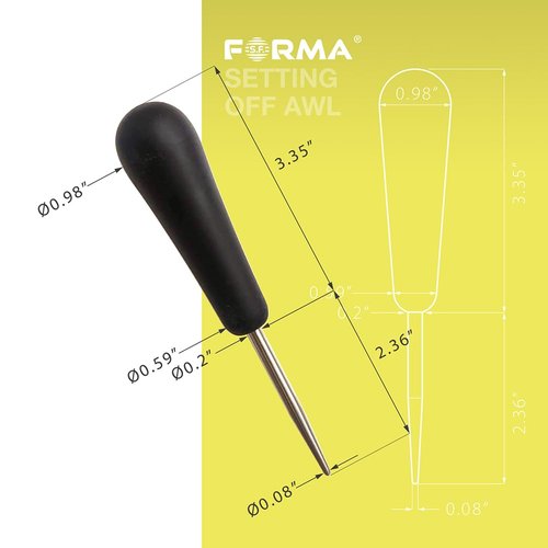 FORMA S.F. Sports Tennis/Badminton Stringing Machine Racquet String Tension Release Tools Setting Off Awl String Aligner Racquet stringing Machine Tools