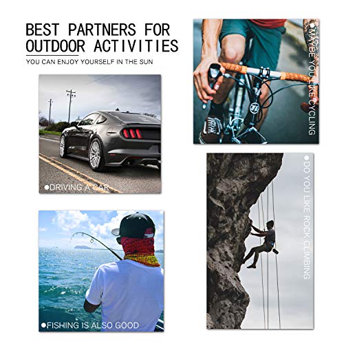 Polarized Sports Sunglasses for Men – UV 100% Protection, Driving Cycling Fishing