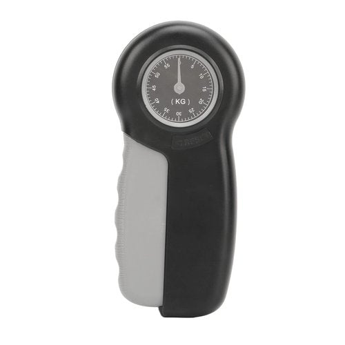 AUNMAS Hand Dynamometer, Heavy Duty Grip Strength Tester with Pointer Display Enhanced Wrist Strength for Fingers, Wrists, DIY Enthusiasts (Gray Black)