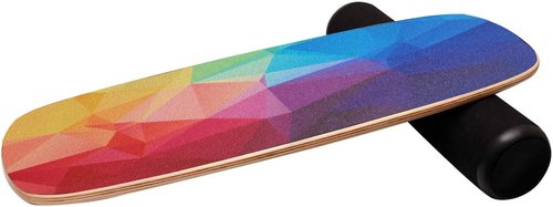 Adjustable Distance Balance Surfboard - Indoor & Outdoor Surfing Trainer, 300lbs Capacity, Non-Slip Safety (multicolour)