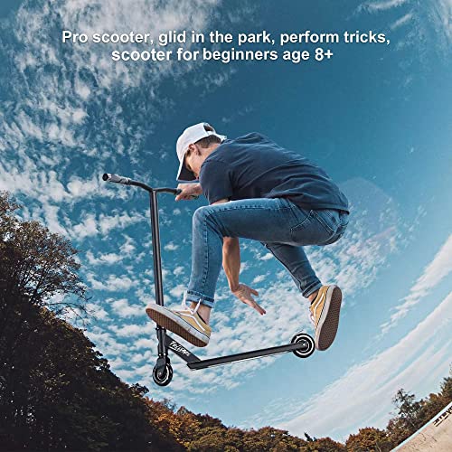 FREEDARE Complete Pro Stunt Scooter Kids Teens Adults Black JB1