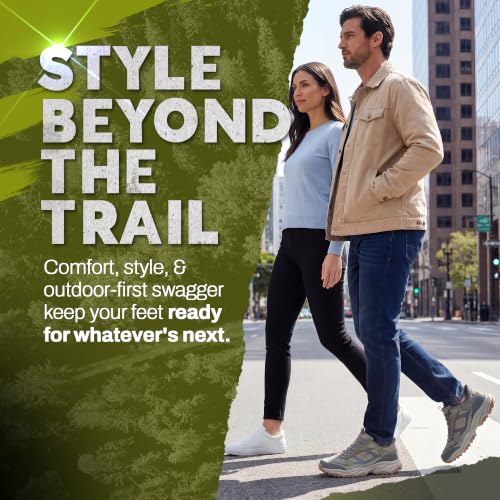 Skechers Mens Vigor AT Slip-On Sneakers Olive/Gray - Trail & Casual Shoes