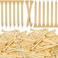 3-1/4 Inch Bamboo Golf Tees Bulk - Natural Wood Color, 3500 Pieces