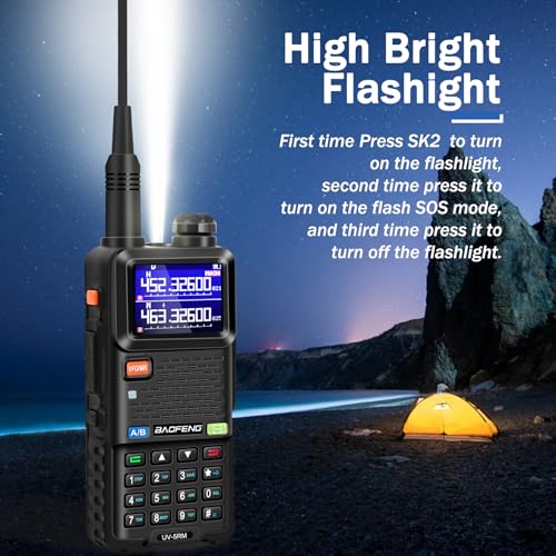 BAOFENG UV-5RM Handheld Ham Radio Two-Pack Long Range Walkie Talkies