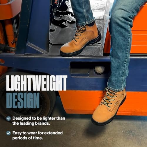 EVERBOOTS Men's Waterproof Ultra Dry Work Boots - Copper, Size 11 - Lightweight & Durable