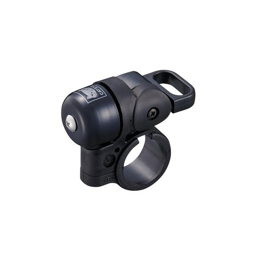 CATEYE OH-1500 Nido Bell – Brass Bike Bell with Distinctive Double Ring, Fits 22.2 mm or 25.4 mm Handlebars, Matte Finish, Clear Sound, Fits Road, MTB, Kids Bikes