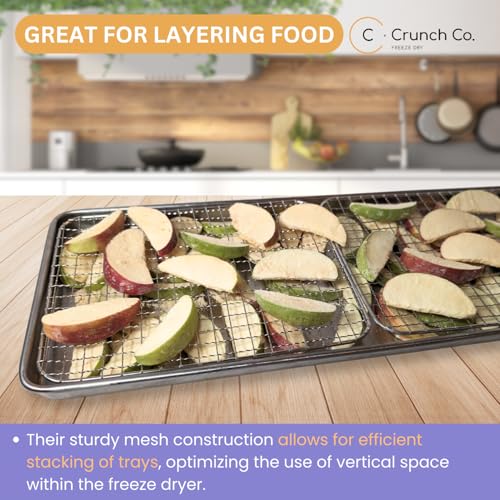 Mesh Wire Tray Inserts for Harvest Right Medium Freeze Dryer - Pack of 10