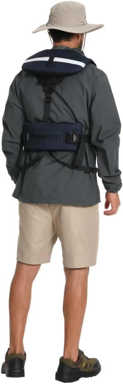 Skiennix Adjustable Lightweight Breathable Life Jacket - Classic Unisex Design with Dual Storage Pockets