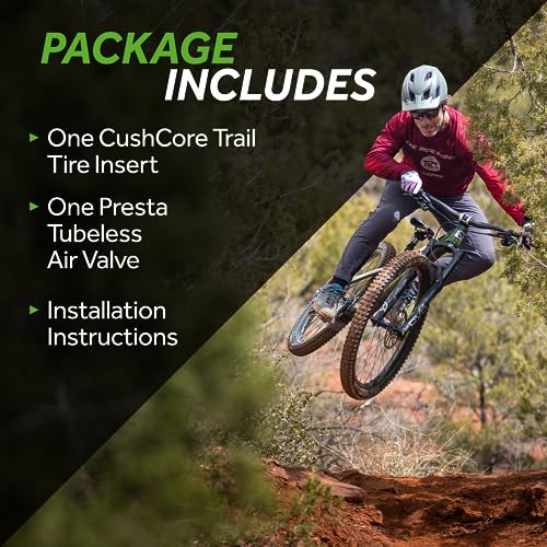 CushCore Trail Bicycle Tire Insert 29-inch Single Pack Black for 27.5" & 29" Tires