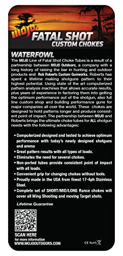 Mojo Outdoors Short Range Choke Tube for Beretta/Benelli Shotguns