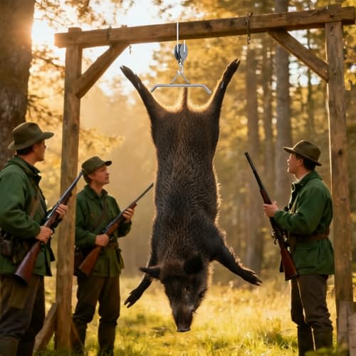 Heavy Duty Steel Gambrel for Large Game Support 20.87 Inch, 2 Pack