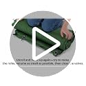 CFRERO 3-Inch Memory Foam Camping Sleeping Pad with Built-in Pump & Air Pillow