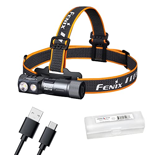 Fenix HM71R Rechargeable Headlamp 2700 Lumens USB-C Industrial Grade Waterproof