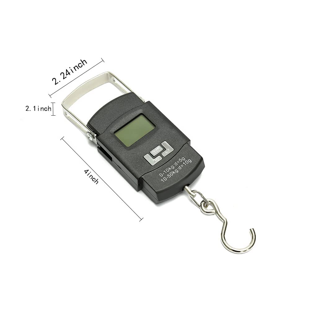 Skiennix Luggage Scale - Accurate Automatic Reading | Multifunctional Travel & Fishing Tool