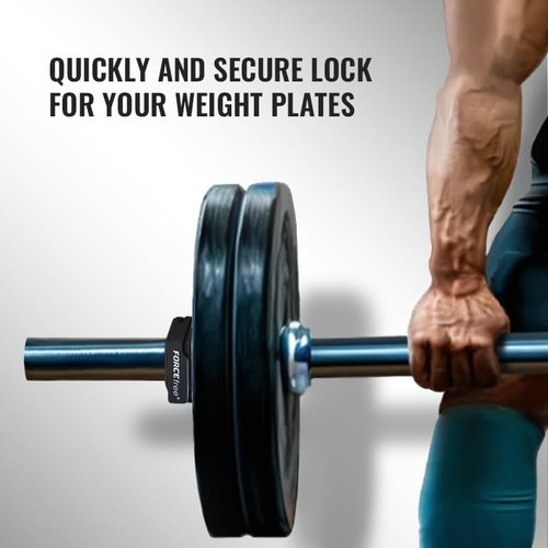 Barbell Clips Olympic Barbell Clamps Quick Release - Locking Barbell Collars 2 Inch Weightlifting & Powerlifting Weight Clips for Bars Home Gym Accessories for Secure Strength Training