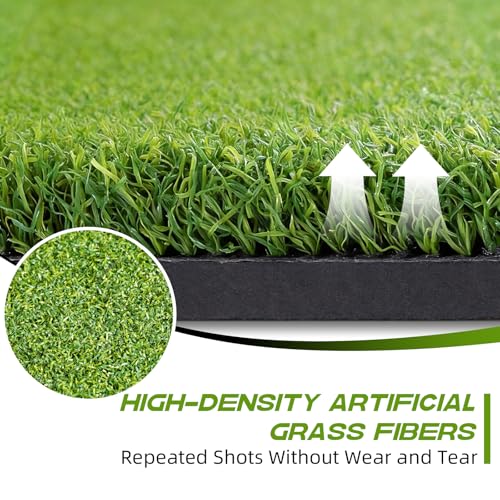 Bltend Golf Mat 36mm Ultra Thick 5x4ft Practice Indoor Outdoor Golfing Mat