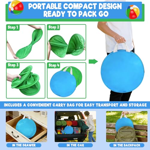 Outdoor Adult Yard Game Set - Granny Pants Party Game for 4 Players with Scoreboard & Storage Bag - Halloween Themed
