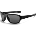Women's Running Sports Polarized Sunglasses - UV Protection Wrap-Around Frame, Black Sporty Shades for Outdoor