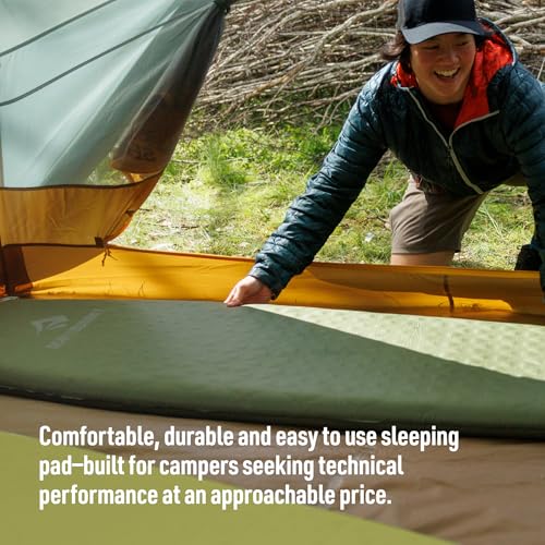 Sea to Summit Camp Plus SI Rectangular Sleeping Mat 72 x 25.2 in - 4-Season Insulated Foam Pad