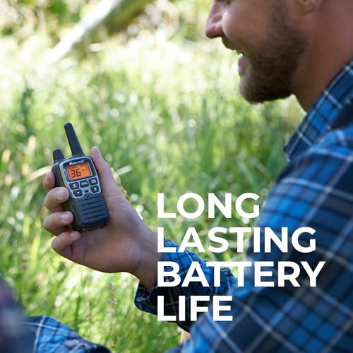 Walkie Talkie Two-Way Radio T77VP5 - Long Range, Privacy Codes, NOAA Weather