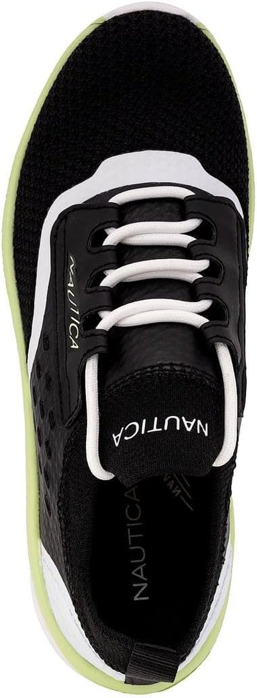 Nautica Women's Lace-Up Fashion Sneakers - Max Cushioning for Casual Walking & Tennis | Comfortable Fit