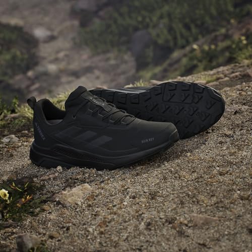 adidas Men's Terrex Anylander Rain.RDY Hiking Shoes 10.5 Black/Grey