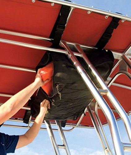 Watercraft T-Top Bag Holds 4 Life Jackets Bimini & Pontoon Tops Storage