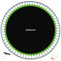 14FT Round Trampoline Replacement Jumping Mat with V-Hooks & Heavy Stitching