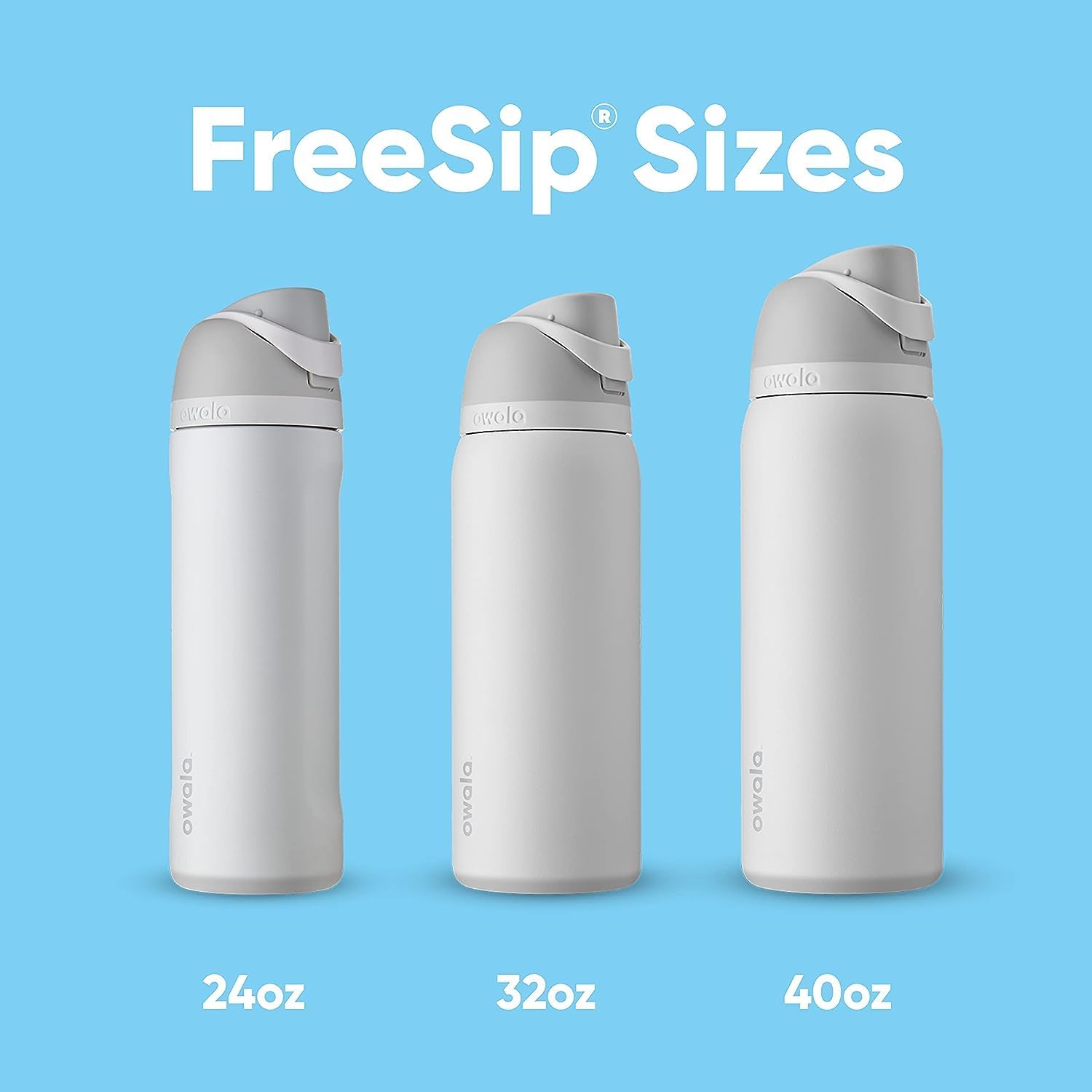Owala FreeSip 40 oz Insulated Stainless Steel Water Bottle - BPA-Free, Straw Included, Citrus Crush | Perfect for Sports, Travel, and School