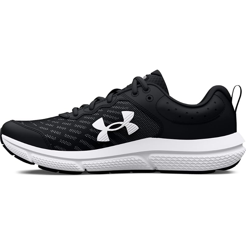 Under Armour Kids Assert 10 Big Kid - Black/White/White+5 Variation (001)
