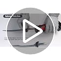 VLOXO Electric Fillet Knife with 4 Stainless Steel Blades & Storage Case - Premium Pack
