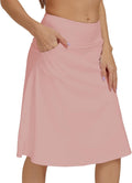 Skiennix Women's Athletic Skorts - Modest Knee-Length Running Skirt in Stylish Design