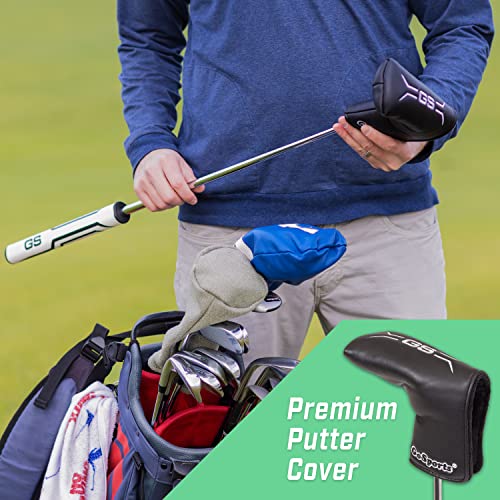 GoSports GS2 Tour Golf Putter with Oversized Grip - 34" Right-Handed Mallet