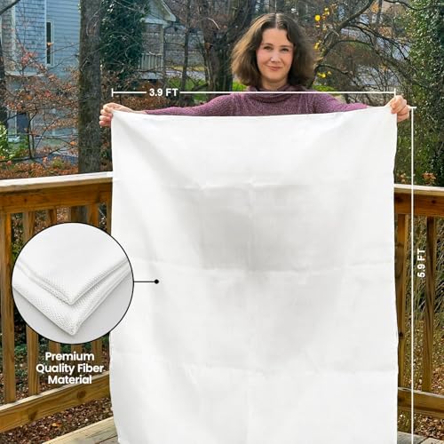 Prepared Hero XL Emergency Fire Blanket 4 Pack - Fire Safety & Heat Shield for Kitchen, Home, Car