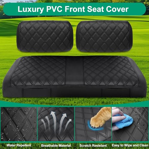 Golf Cart Seat Cover for Yamaha G2-G22 OEM Front Seat - No-Staple, Variants of THIS Listing