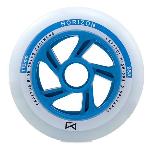 Capetos 85A Inline Speed Skating Wheels, Racing Wheels for Training and Competition, 100 mm (Set of 8)