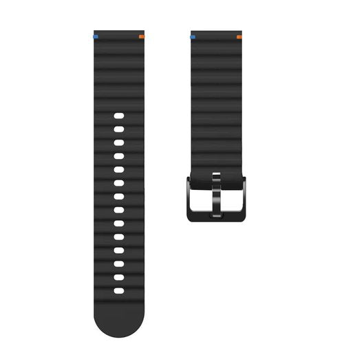Lamshaw Compatible with EGQINR Smartwatch Bands, 18mm, 20mm, 22mm Silicone Woven Line Adjustable Replacement Strap Compatible for EGQINR H31, H38, H52, T90, T32, P103, Watch HT, HT12, P88, T42