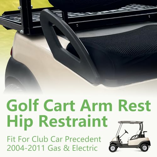 Golf Cart Arm Rest Hip Restraint Pair for Club Car Precedent 2004-2011