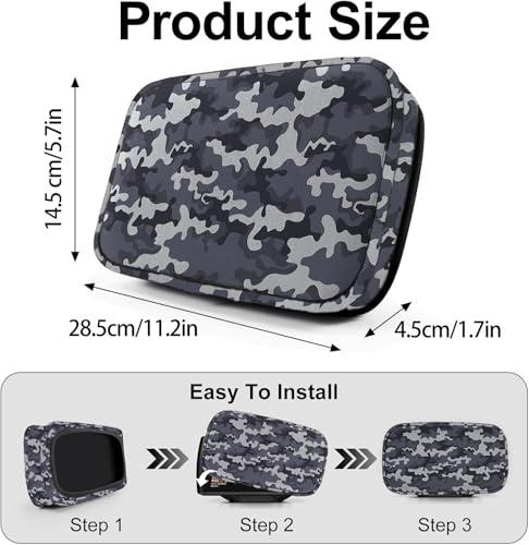 Camouflage Fish Finder Cover for Helix 7 Screen - Tightly Fitted Marine Protection