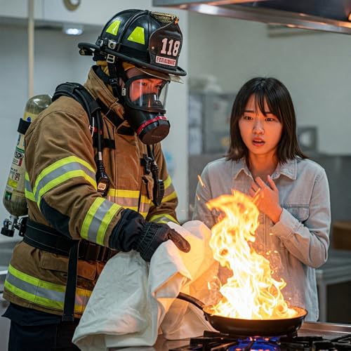 Leberna XXL Fire Blanket 79x79 Inches 2 Pack – Emergency Fire Safety & Suppression Blanket for Home & Kitchen