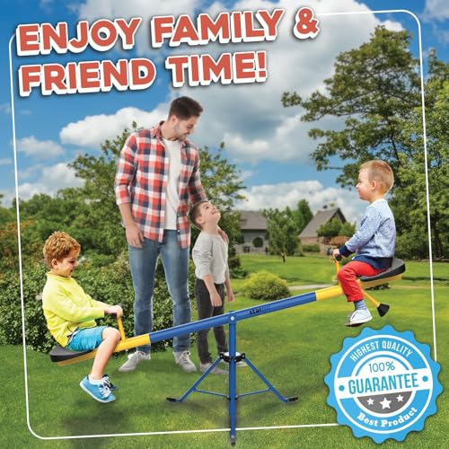 Swivel Teeter Totter for Toddlers & Kids Outdoor Indoor Playground Equipment
