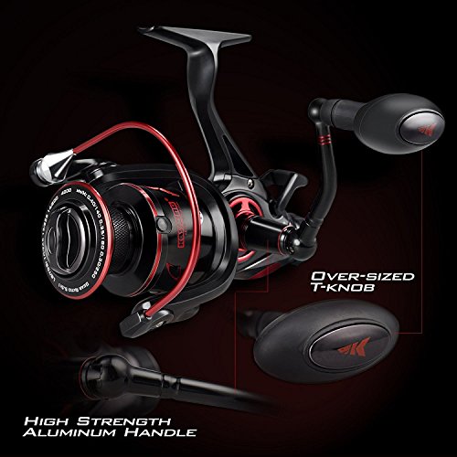 KastKing Sharky Baitfeeder III Spinning Reel 6000, 5.5:1 Gear Ratio, Saltwater & Freshwater