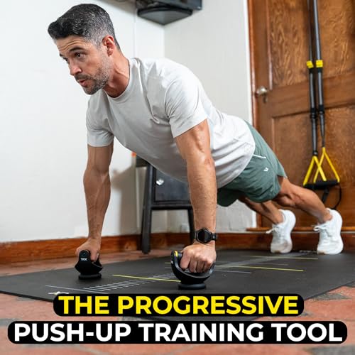 TRX Push-It Push-Up Handles for Upper Body & Core Workout