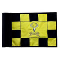 2BUT Standard Tobacco Road Golf Club Pin Flag Practic Putting Green Golf Flag For Backyard Garden Double-Sewn 600D Nylon Miniature Pin Flag Regulation Tube Flag(8"x6")